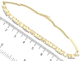 Gemstone Yellow Gold Bracelet