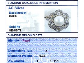 Edwardian Ring with Diamonds