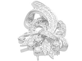 diamond clip brooch 