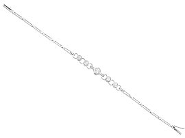 Full Length of Diamond Bracelet