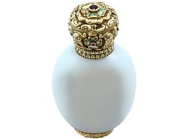 Scent Bottle with Gemstones