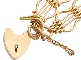 Antique Gold Gate Bracelet