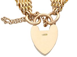 Heart Padlock Bracelet