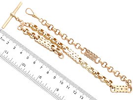 Watch Chain in Yellow Gold