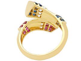 Gold and Gemstone Ring