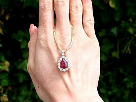 Ruby Pendant in the UK