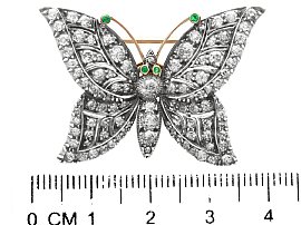 Diamond Bug Brooch