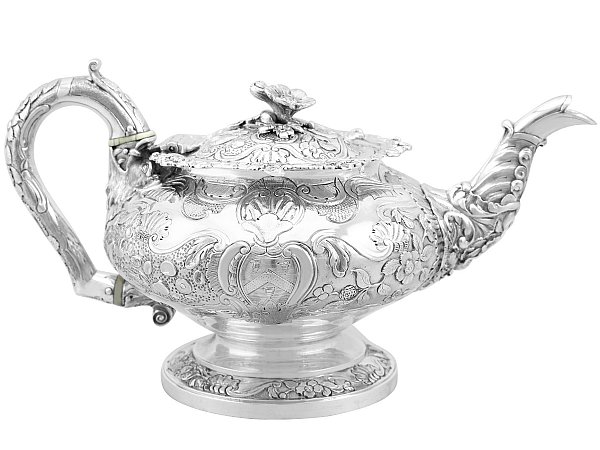 Georgian Silver Teapot 