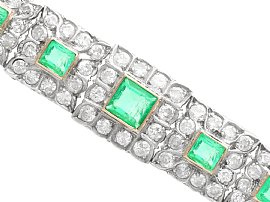 antique sapphire and diamond bracelet