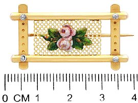 Victorian Brooch Measurements