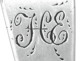 Vintage 5 Piece Condiment Set Engraving 