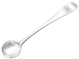 Vintage 5 Piece Condiment Set Spoon