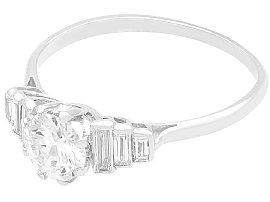 antique 7 Stone Diamond Engagement Ring