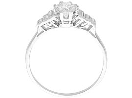 White Gold 7 Stone Diamond Engagement Ring