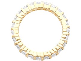 Vintage Diamond Eternity Ring Size H 1/2 