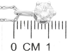 Ruler Image for Diamond Pendant