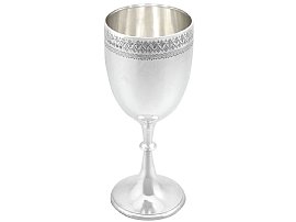 Sterling Silver Drinking Goblet