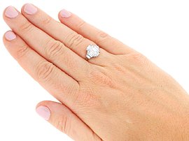 Rare Antique Diamond Engagement Ring 