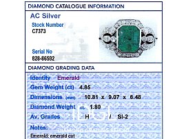 Report Card for Gemstones
