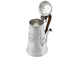 Sterling Silver Hot Chocolate Pot 