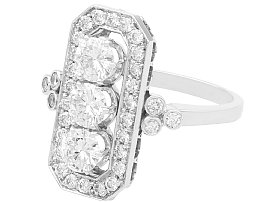 antique diamond dress ring