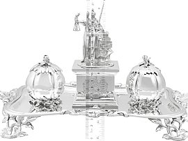Victorian Inkstand in Sterling Silver