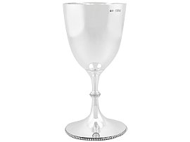 Sterling Silver Wine Goblet