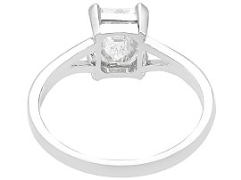 Vintage Emerald Cut Diamond Engagement Ring UK