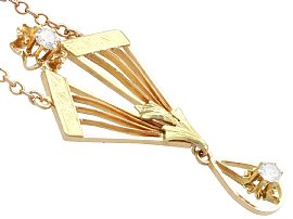 1920s Pendant in Gold