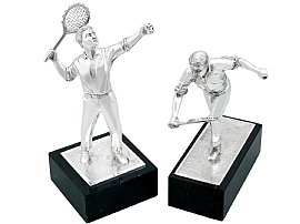 Sterling Silver Tennis Trophies