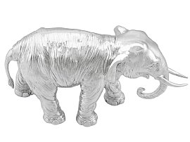 Large Sterling Silver Elephant Box