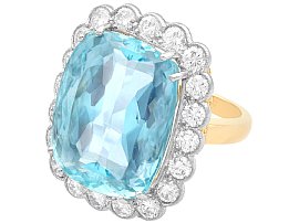 Aquamarine Dress Ring