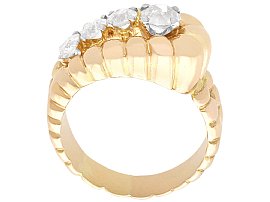 Yellow Gold Thick Gold Band Ring