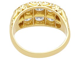 Diamond Multi-Row Ring