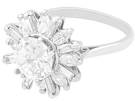 Vintage Diamond Ballerina Ring