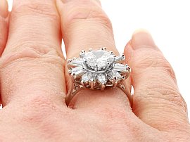 Vintage Diamond Ballerina Ring
