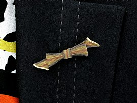 Wearing Image for Victorian Bow Brooch
