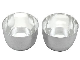 Tumbler Cups in Britannia Silver