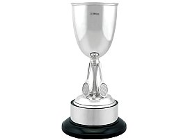 Antique Sterling Silver Presentation Tennis Trophy
