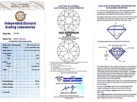 First Diamond Grading Card
