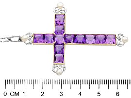 Amethyst Cross Jewellery