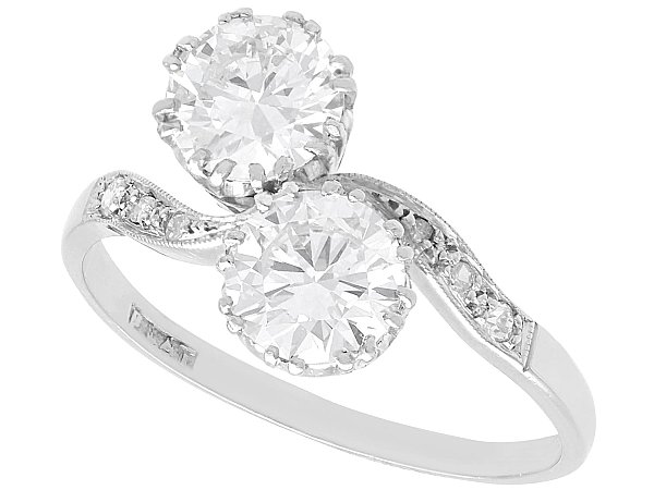Two-Stone Engagement Ring CONFIG.5209896 14KW Raleigh | Raleigh Diamond  Fine Jewelry | Raleigh, NC
