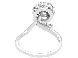 1940s Vintage French Diamond Dress Ring