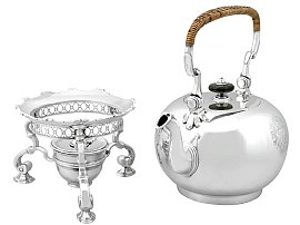 Antique Kettle in Sterling Silver