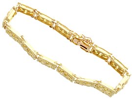 Art Nouveau Gold Bracelet