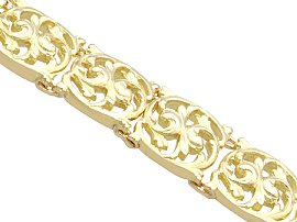 Art Nouveau Gold Bracelet