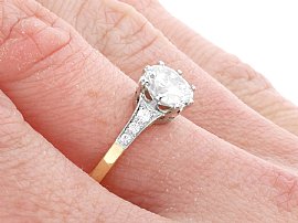 1.54 Carat Diamond Engagement Ring
