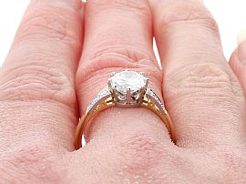 1.54 Carat Diamond Engagement Ring