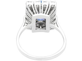 3 Carat Oval Sapphire Ring