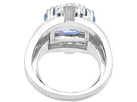 Ceylon Sapphire Dress Ring UK